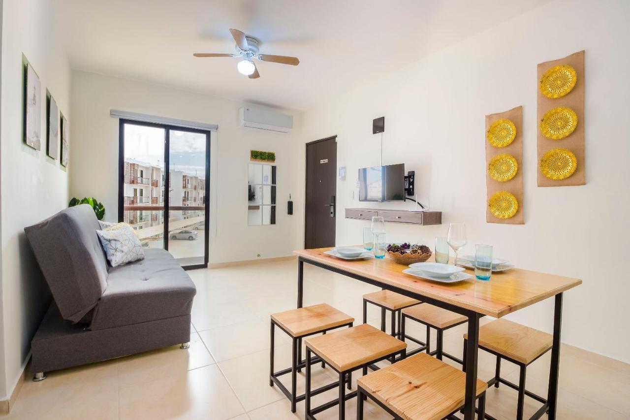 Bright & Relaxing Full Apartment Cancún Exteriör bild