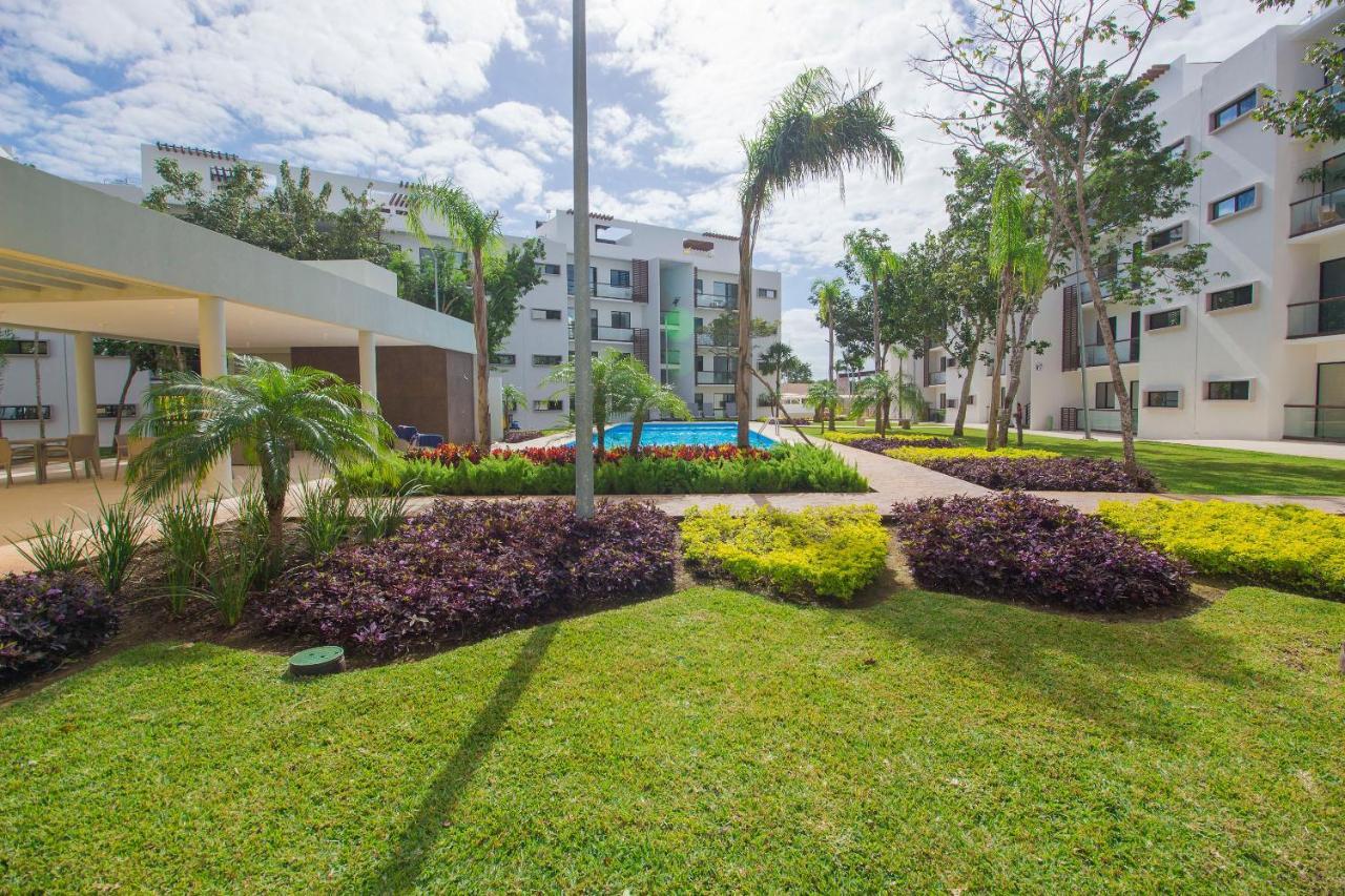 Bright & Relaxing Full Apartment Cancún Exteriör bild
